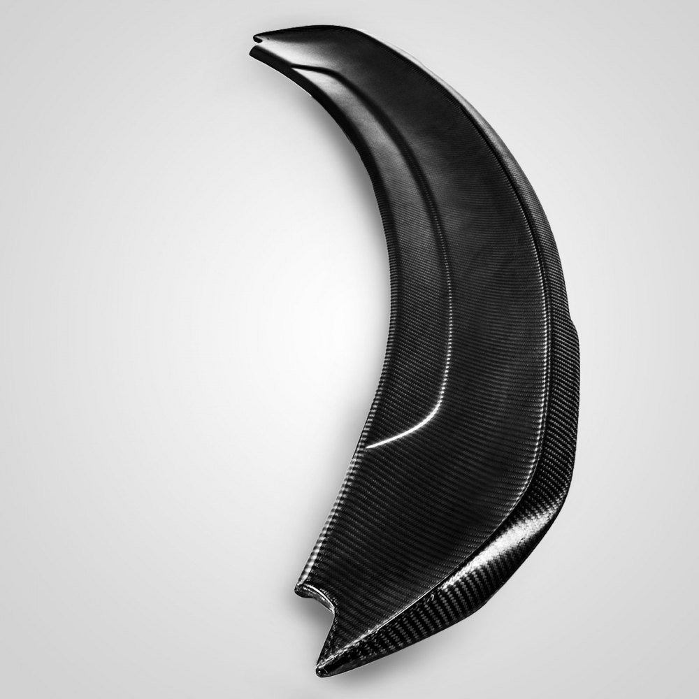Alerón trasero de fibra de carbono VEVOR para Ford Mustang S550 GT GT350 350R 2015-2020, paquete de pista, ala de fibra de carbono