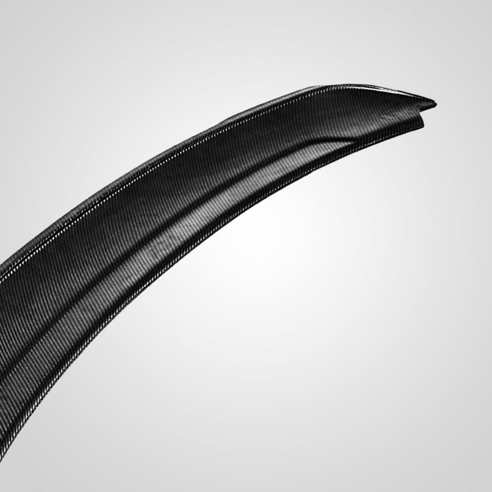 Alerón trasero de fibra de carbono VEVOR para Ford Mustang S550 GT GT350 350R 2015-2020, paquete de pista, ala de fibra de carbono