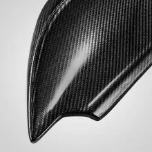 Alerón trasero de fibra de carbono VEVOR para Ford Mustang S550 GT GT350 350R 2015-2020, paquete de pista, ala de fibra de carbono