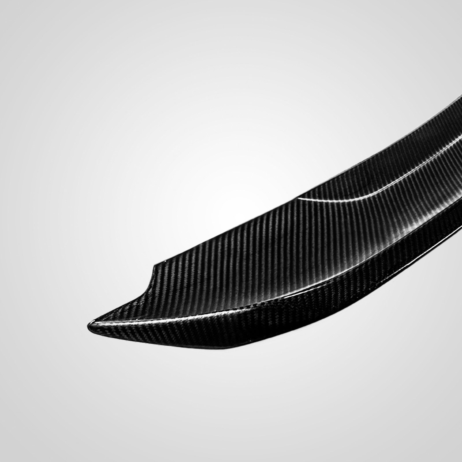 Alerón trasero de fibra de carbono VEVOR para Ford Mustang S550 GT GT350 350R 2015-2020, paquete de pista, ala de fibra de carbono