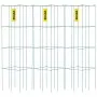 Jaulas para tomates VEVOR, 37,5 x 37,5 x 100 cm, paquete de 3, para jardín, cuadradas, resistentes, de acero recubierto de PVC verde, para hortalizas trepadoras, plantas, flores y frutas.