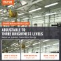 VEVOR 4PCS 4FT LED Luz hermética de vapor 60W/50W/40W seleccionable 5400/6400/7400LM