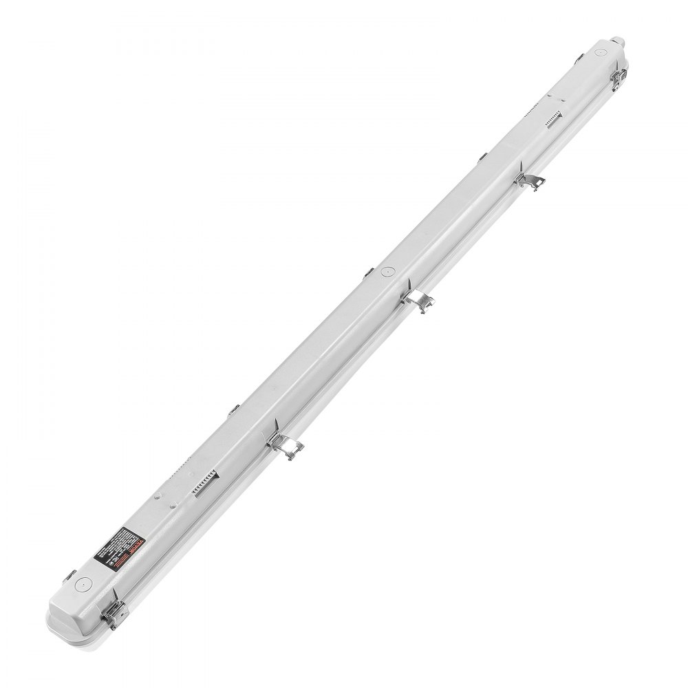 VEVOR - Lámpara LED hermética de 1,2 m (4 pies), 60 W, 7400 lm, resistente al vapor, con resistencia al agua IP65 de 5000 K, para exteriores, semiexteriores, entornos fríos, estacionamientos, almacenes, cámaras frigoríficas, lavaderos de autos (paquete de 4)