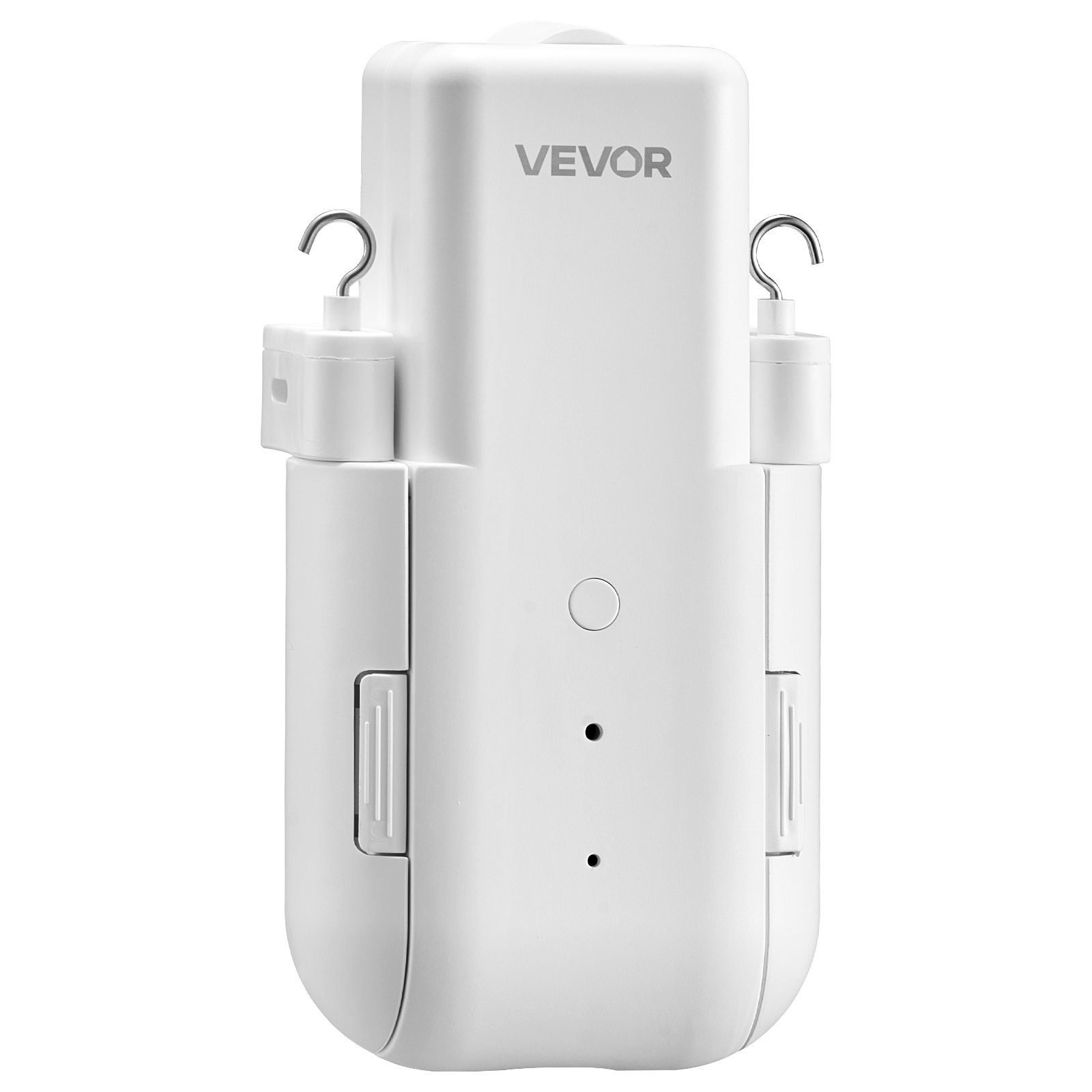 Abridor automático de cortinas VEVOR, paquete de 2, control por aplicación y control remoto, concentrador incluido, abridor de cortinas eléctrico inteligente compatible con Alexa y Google Home, apertura y cierre temporizados, para barras romanas y rieles U/I.