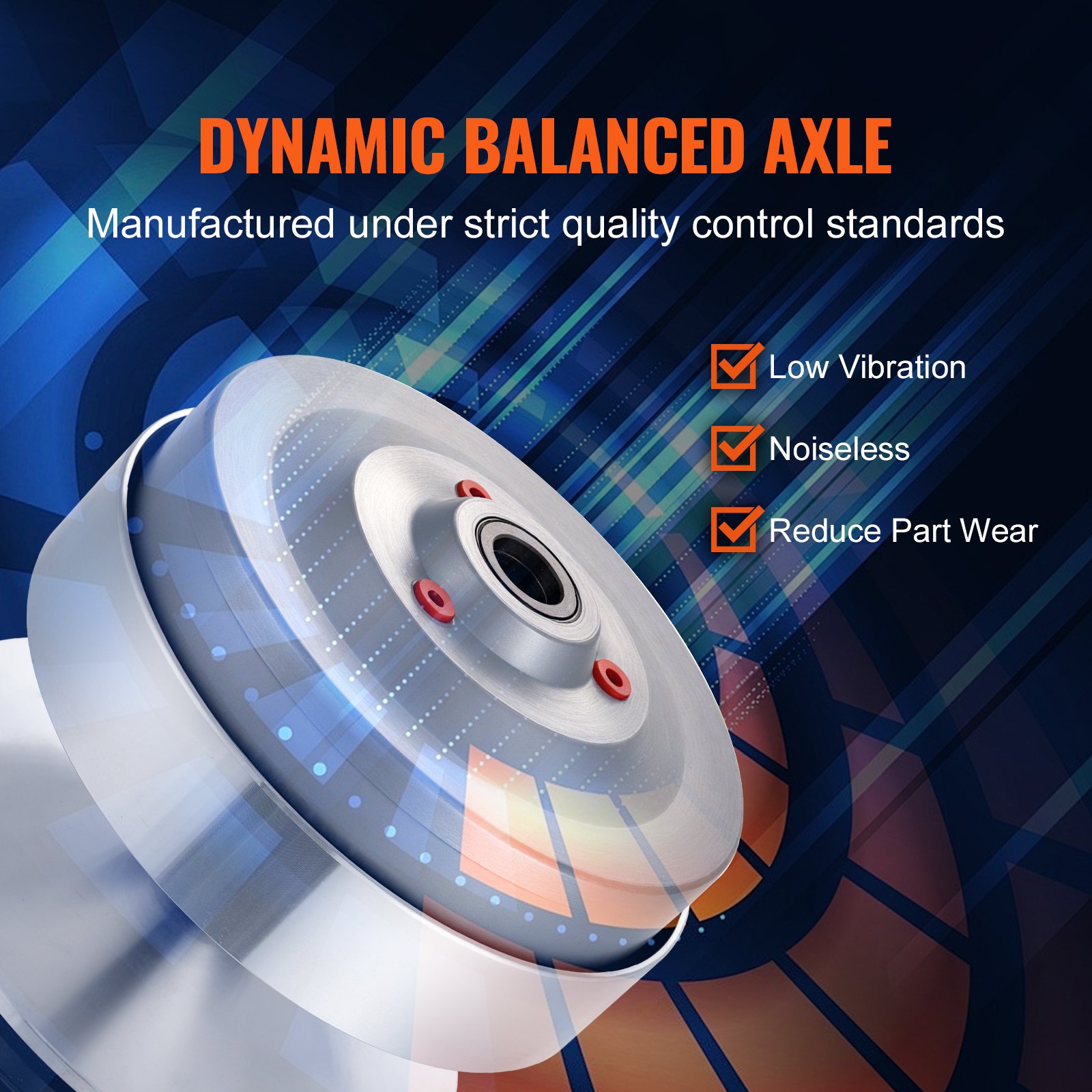 VEVOR Embrague de Transmisión para Carrito de Golf, para Club Car DS (Modelos 1997-2015 y Precedent 2004-2015), Conjunto de Embrague de Transmisión Primaria, Reemplazo n.° 1018329-02/101833902