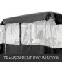 4 Pasajeros Cubierta del Carro de Golf Recinto de Conducción Puerta Enrollable Impermeable para Personas