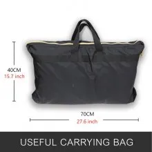 4 Pasajeros Cubierta del Carro de Golf Recinto de Conducción Puerta Enrollable Impermeable para Personas