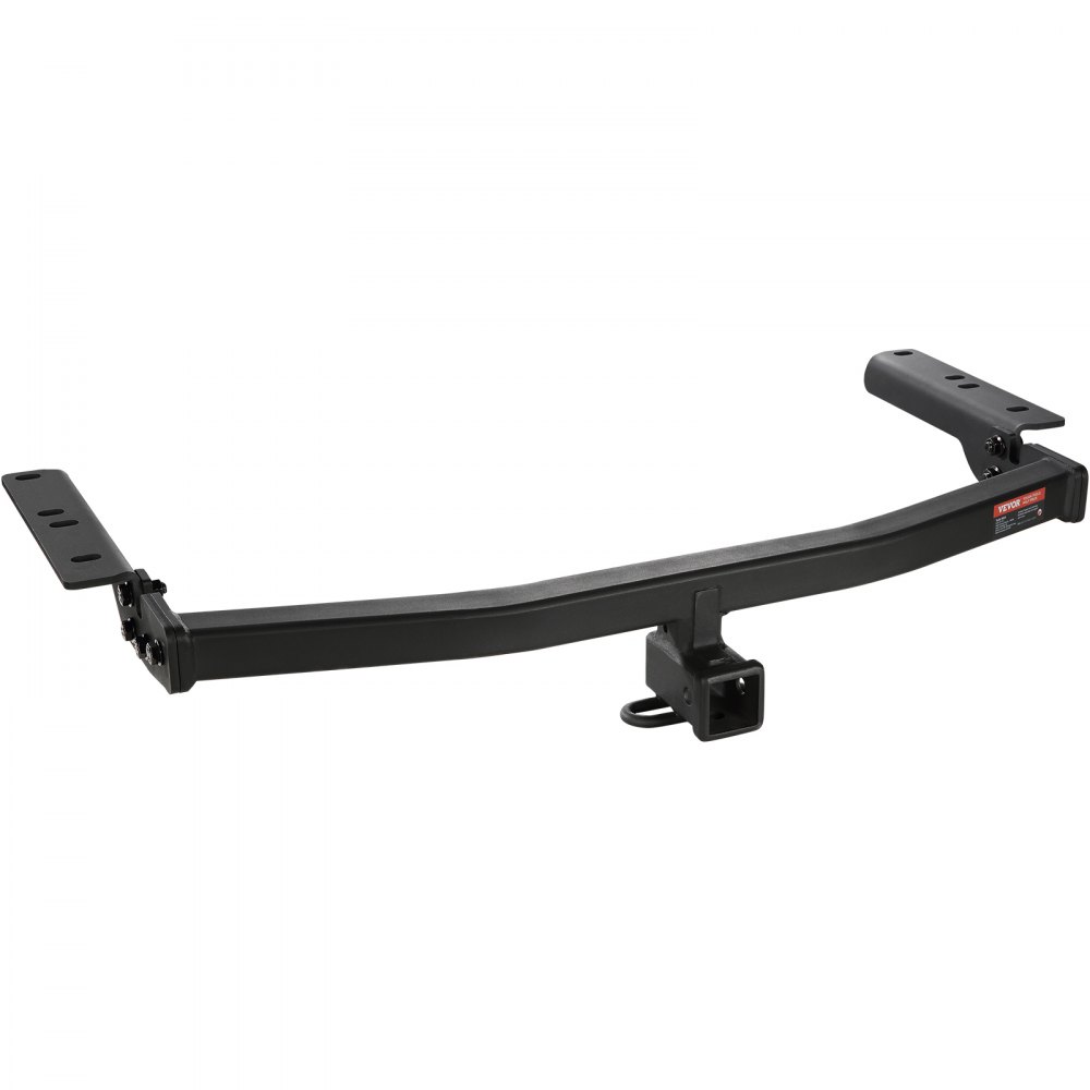 Enganche de remolque VEVOR clase 3 negro para remolque seguro con soportes de montaje robustos y receptor cuadrado.