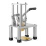 VEVOR Cortador de Patatas Fritas con 4 Cuchillas de Repuesto 0,9 cm, 0,6 cm, 6 Cuñas y Descorazonador de 6 Cuñas, Cortadora de Verduras Soporte Estable en 4 Esquinas para Restaurantes, Cocinas