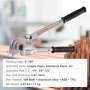 Dobladora de tubos VEVOR, 1/4", 3/8", 1/2" OD, 3 en 1 dobladora de tubos de nivel manual, herramientas de doblado de tuberías de aluminio de cobre de 180° para reparación de refrigeradores de aire acondicionado HVAC