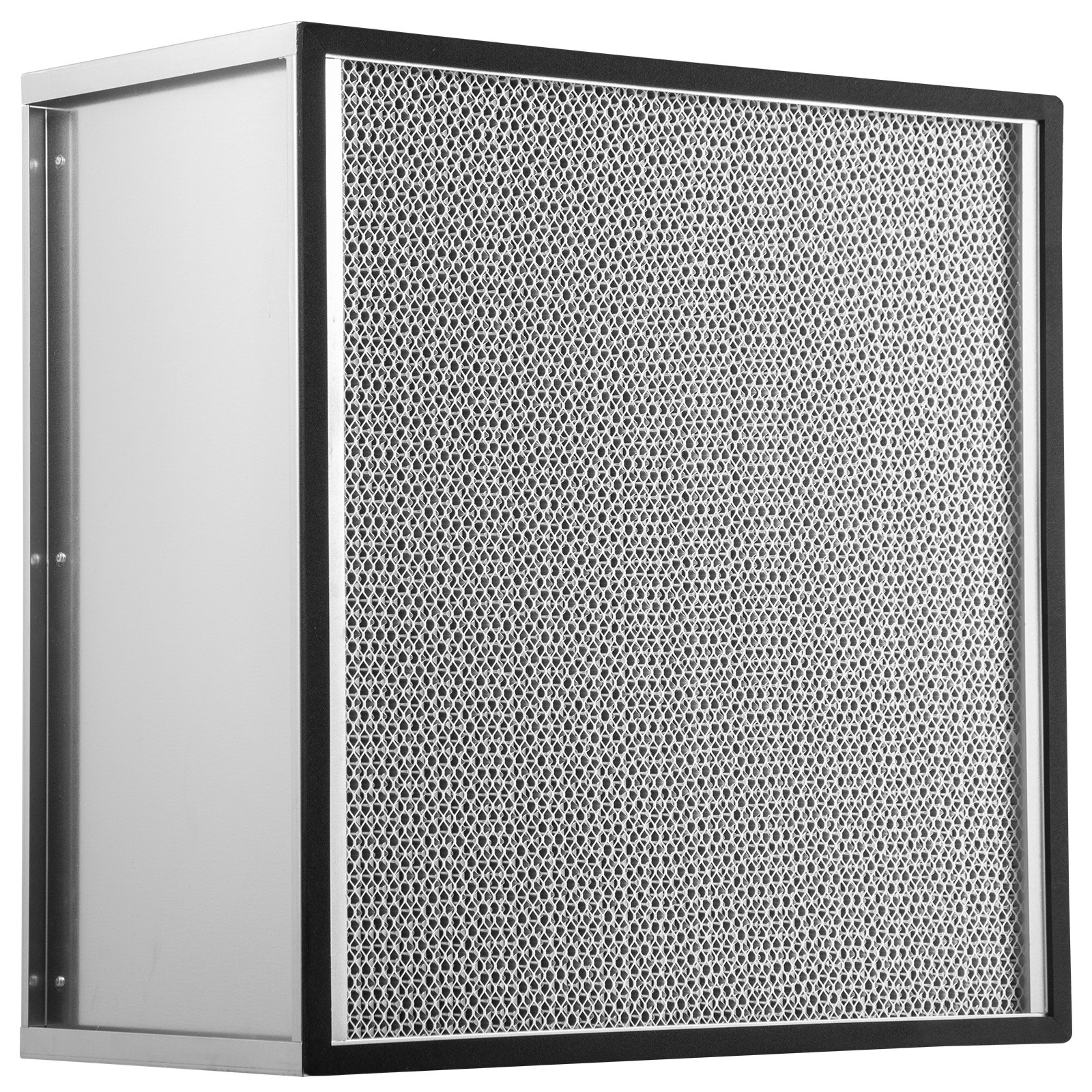 Filtro de repuesto VEVOR HEPA, filtro de CA de 24 x 24 x 11,5 pulgadas, filtro de aire plisado HEPA verdadero, filtro de aire de repuesto con marco galvanizado, filtro estándar 99,97 % compatible con filtro HEPA Novair 2000