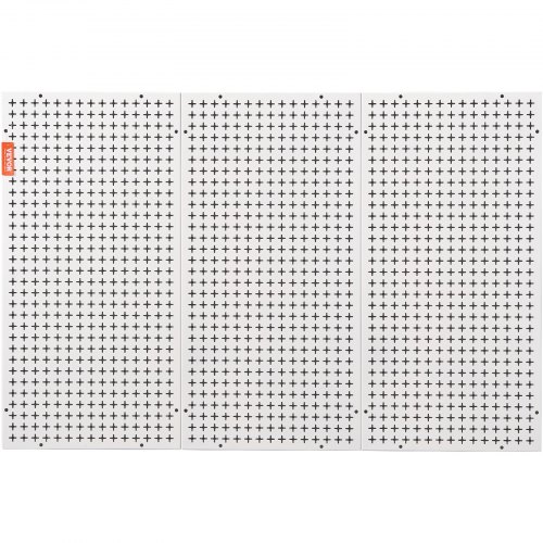 Estante Organizador Para Tablero Perforado De Hierro De 23,7 Cm – Bandeja Sin Perforación Para Pared, Ideal Para Dormitorios, Oficinas Y Salas De Juegos