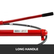 Juego de herramientas de reparación de gato hidráulico Porta Power de 1,4 M, herramienta automática de 12 toneladas