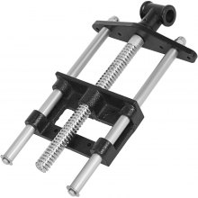 VEVOR Tornillo de banco para madera de 9 pulgadas, tornillo de banco de trabajo de acero y hierro fundido de alta resistencia, tornillo de banco frontal fácil de operar, tornillo de banco de carpinter