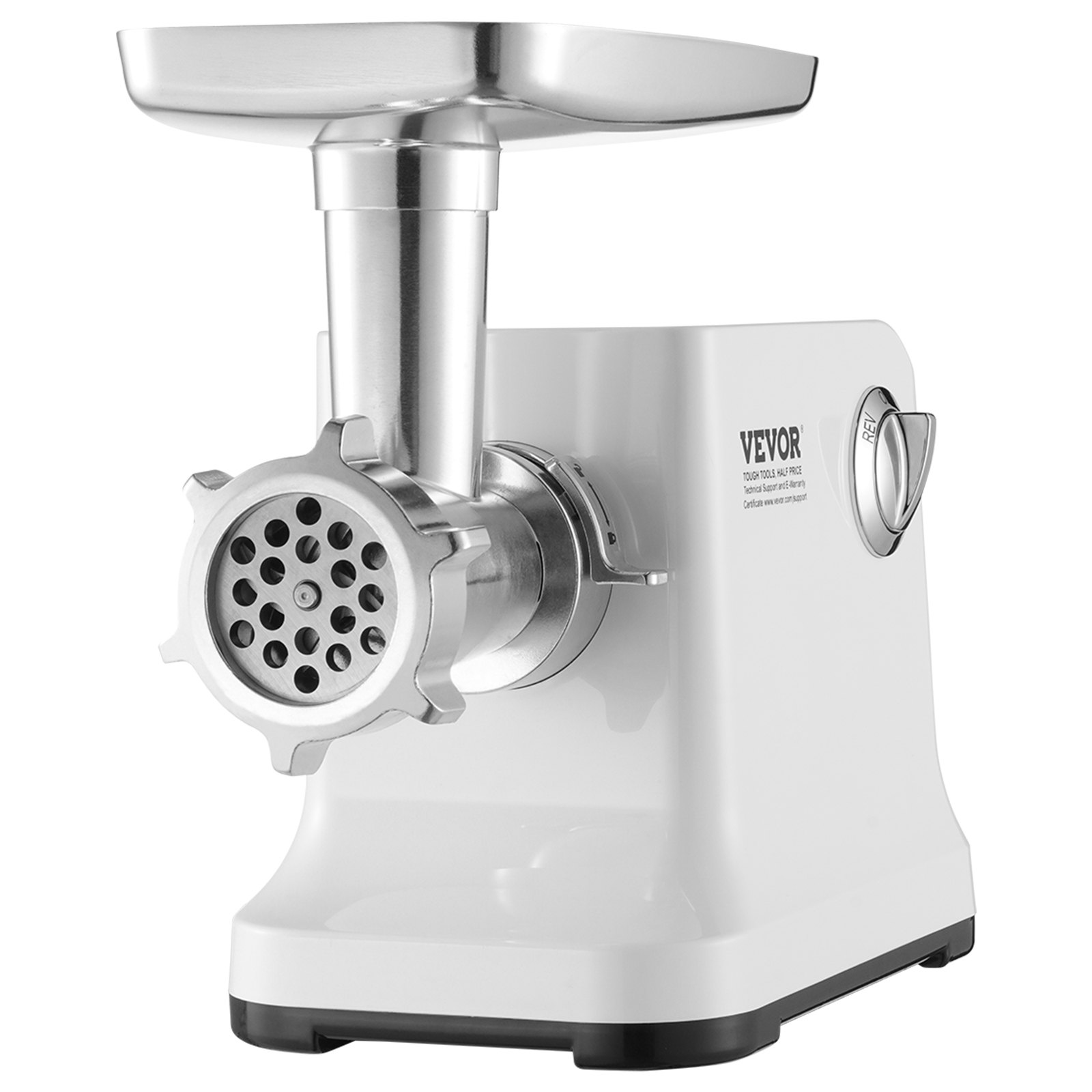 Colador de tomates eléctrico VEVOR, máquina para hacer salsa de tomate de 700 W, colador de alimentos y máquina para hacer salsas de 5,5 LBS/min, molinillo de alimentos con motor de cobre puro con función inversa para salsa de tomate, fresa y arándanos