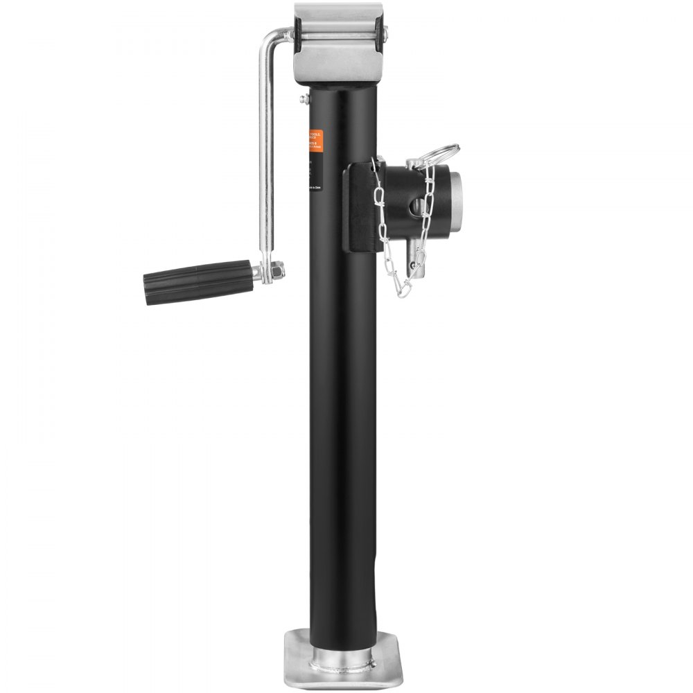 Gato de remolque VEVOR, gato de remolque soldable con capacidad de peso de 2277 kg, soporte de gato de remolque con asa para levantar remolques de RV, remolques para caballos, remolques utilitarios y remolques para yates.