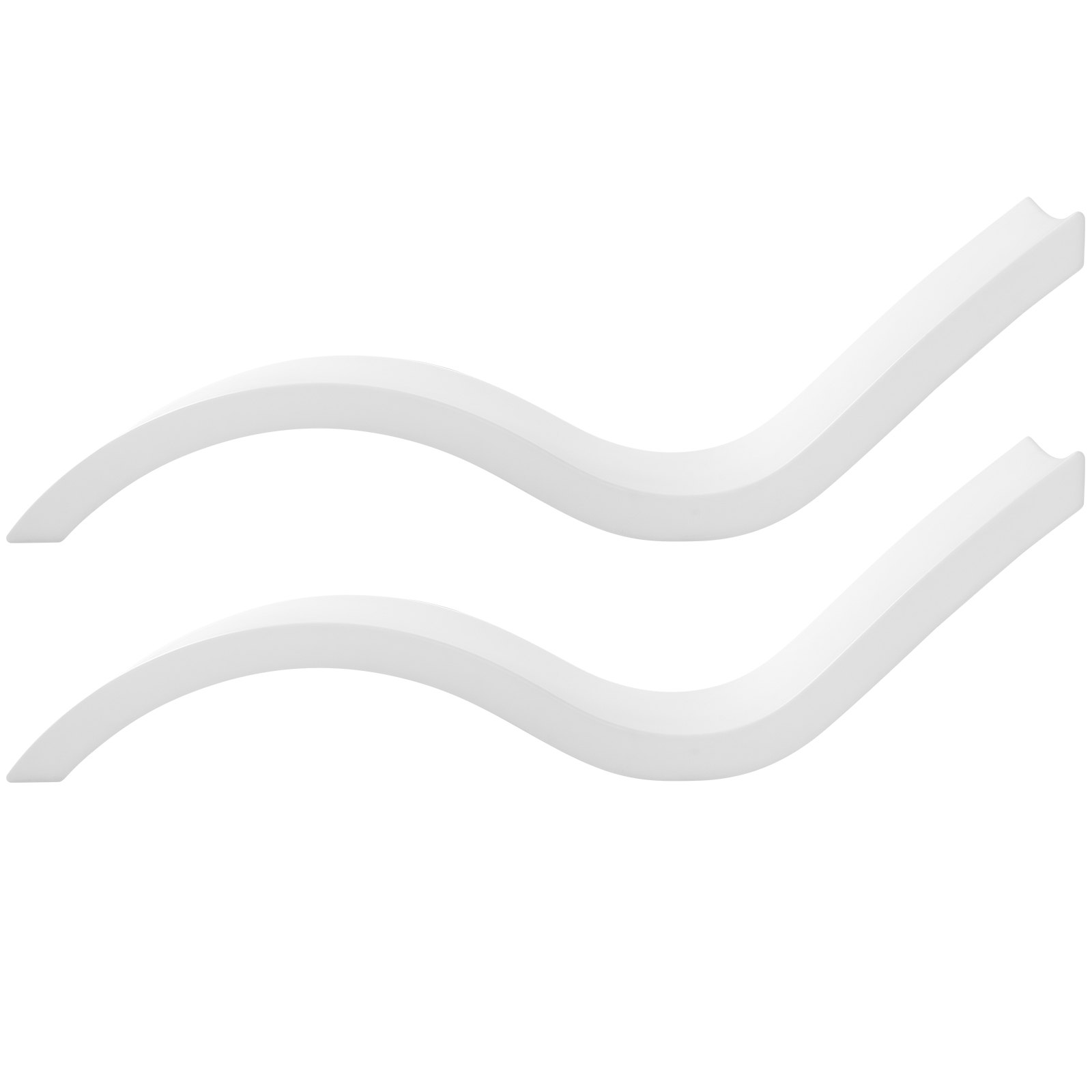 VEVOR Sillones para piscina, juego de 2 tumbonas, sillones interiores para piscina para profundidades de agua de hasta 9 pulgadas, fijos en piscinas y flotantes en el agua, todo tipo de piscinas, bron