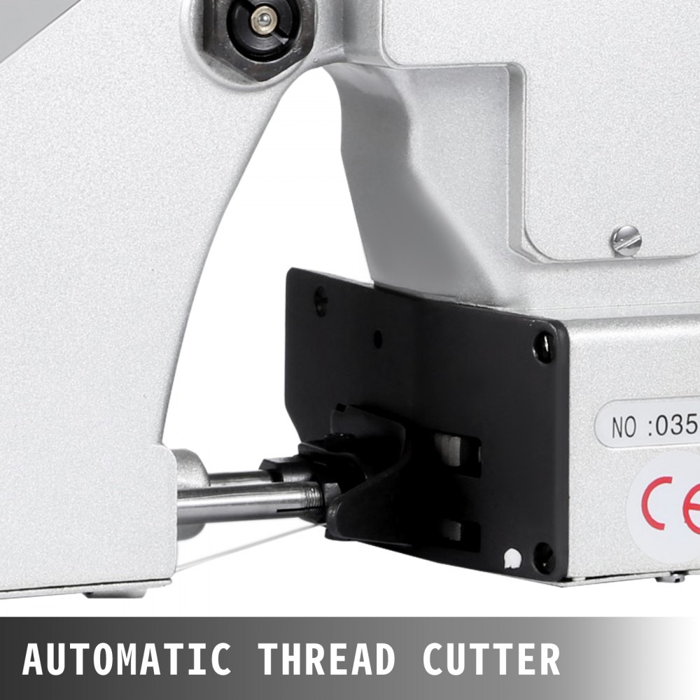 VEVOR Herramienta de coser de la máquina de coser de la máquina de coser del saco del bolso manual portátil de 110V