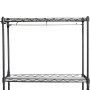 VEVOR Plant Stand with Grow Light, 4-Tier Plant Shelf with 45W Full Spectrum Grow Light, 3 Mode Plant Light with Timer and Wheel for Seed Starting, Metal Grow Light Shelf for Indoor Plants