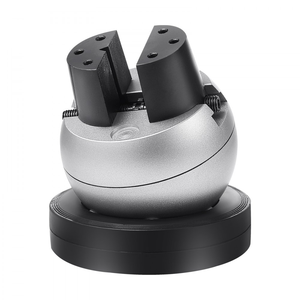 Tornillo de banco esférico VEVOR, herramienta de ajuste de grabado de 5", tornillo de banco con rotación de 360°, 35 piezas de accesorios para grabado de joyas, bloque estándar para incrustaciones de piedras preciosas y grabado a pequeña escala.