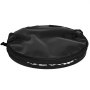 Estuche protector negro para kit de recortadora en seco VEVOR con correas de seguridad y logotipo VEVOR visible.