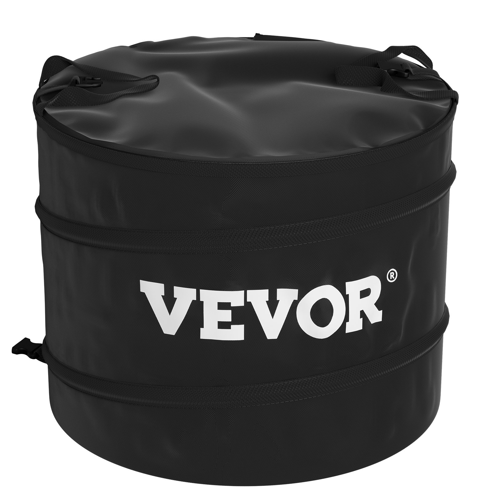 Kit de recortadora en seco VEVOR negro con logotipo blanco y detalle de cremallera en la parte superior.