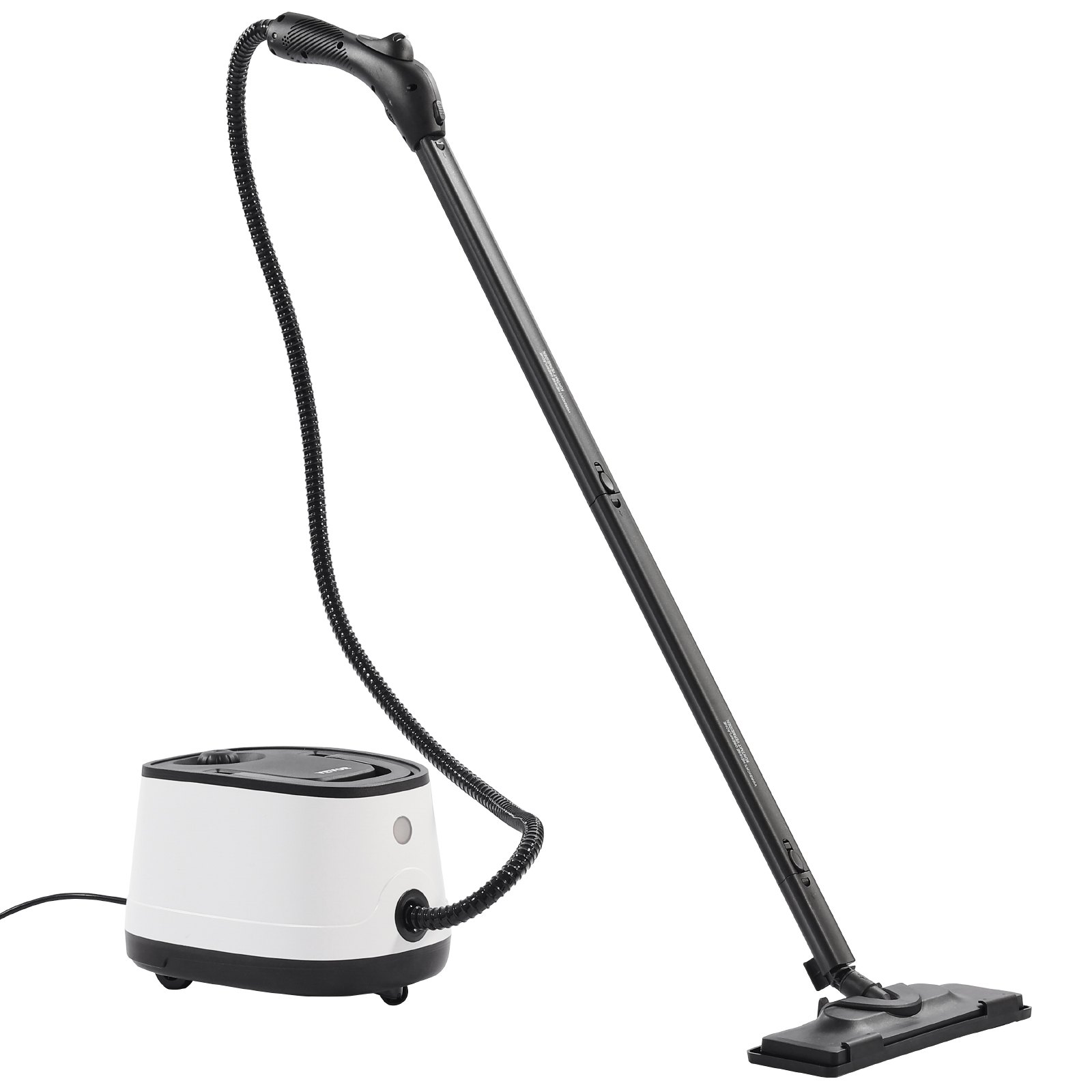 Limpiador a vapor multiusos de 1500 W con 27 accesorios, vaporizador doméstico con tanque de agua grande de 51 oz para limpieza, máquina de limpieza con ruedas de alta resistencia para alfombras, pisos, ventanas y automóviles