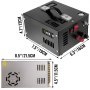 Compresor de aire PCP VEVOR compacto con dimensiones de 7,5&quot; x 6,3&quot; x 4,7&quot;.