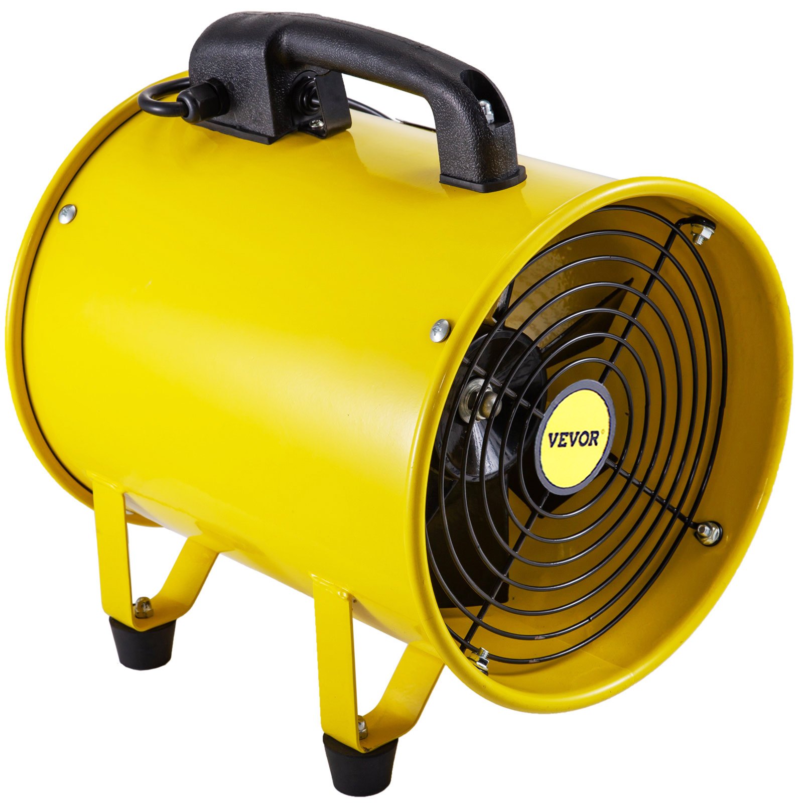 VEVOR Ventilador de uso general ventilador de alta velocidad de 10 pulgadas 320 W 1030 y 1518 Cfm con manguera de conducto de 32,8 pies/10 m