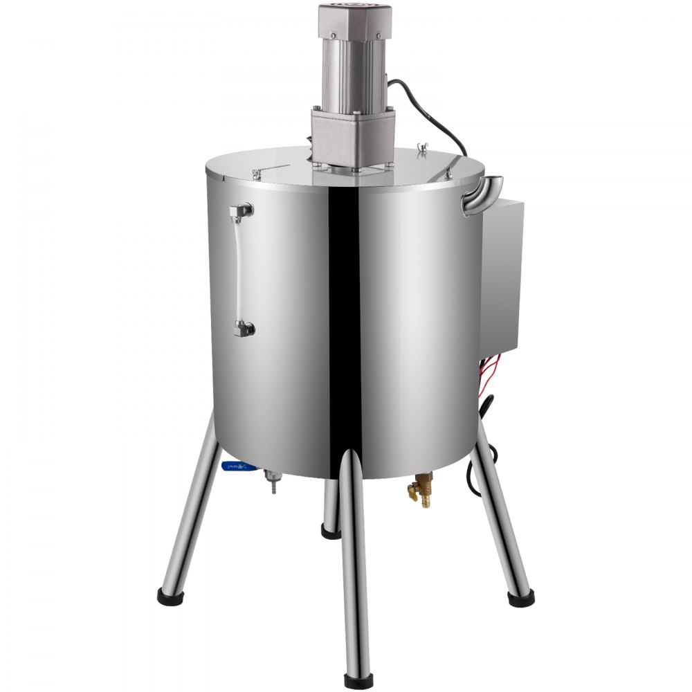 Máquina de llenado de mezcla de calentamiento VEVOR, máquina de llenado de lápiz labial de 15 l/4 galones, máquina de llenado de lápiz labial de 35 W, máquina de llenado de calentamiento y agitación con agitador para cosméticos, bebidas, lápiz labial, cera y esmalte de uñas