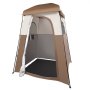 VEVOR Tienda de campaña para ducha, 66 x 66 x 87 pulgadas, 1 habitación de gran tamaño, refugio portátil para exteriores, tienda de privacidad con parte superior desmontable, bolsillos, cuerda para colgar y tendedero, para vestirse, cambiarse, inodoro, baño
