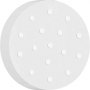 VEVOR Perforado Pergamino Redondo 4 pulgadas Papel para el Vapor de Bambú Antiadherente 500 pcs Papel de Pergamino de Pulpa de Madera para Vaporera de Bambú, Horno, Ollas a Presión