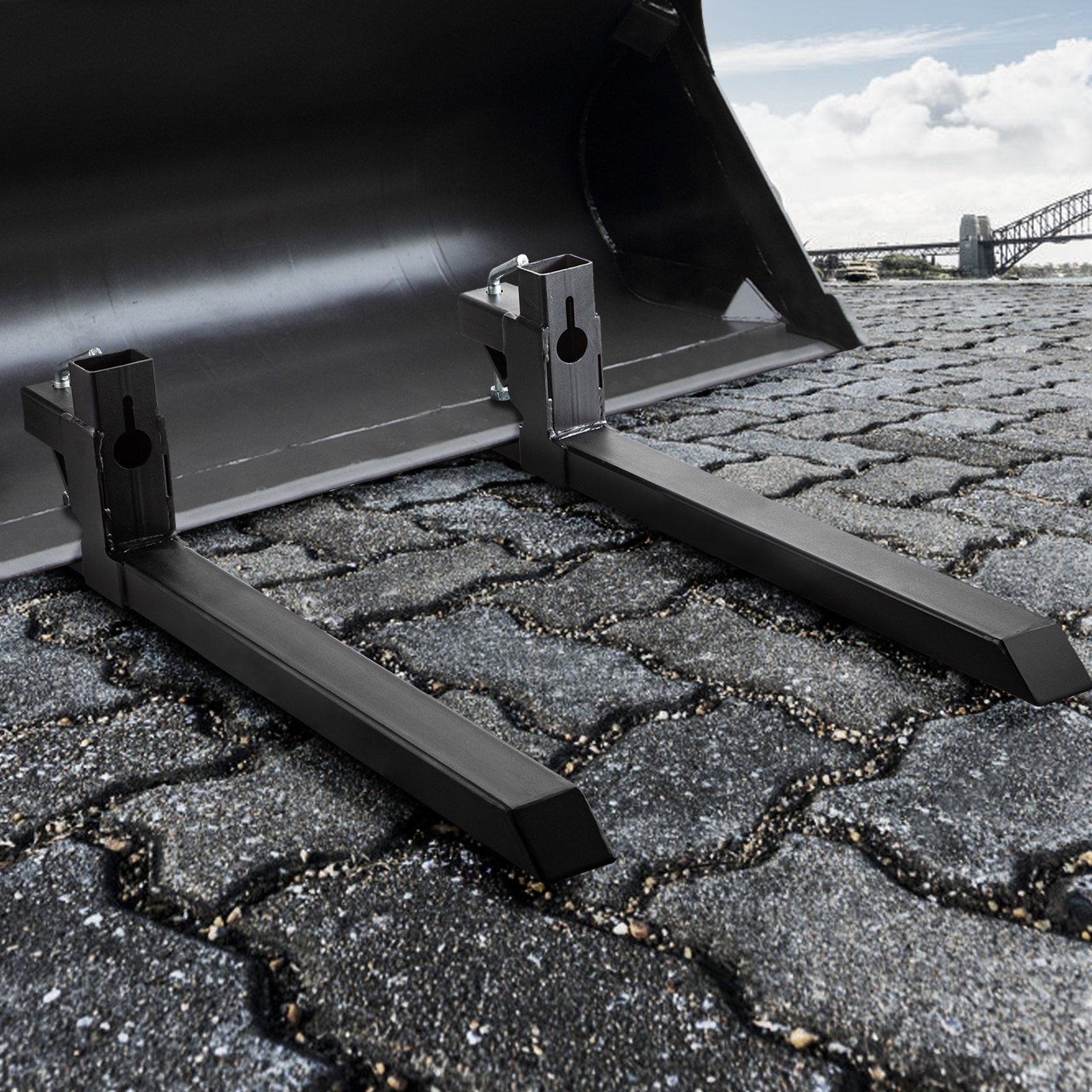 Horquillas para Paletas de Capacidad de 30 '' 1500 lb en Horquillas de Plataforma