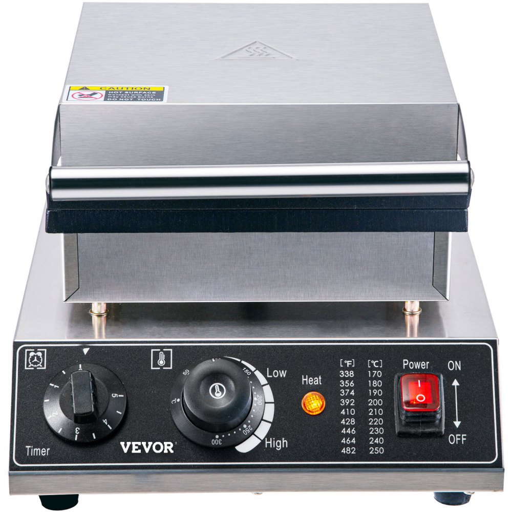 VEVOR Maquina Gofres para Hacer Gofre Mini fabricante de panqueques holandés 1.7 pulgadas de diámetro máquina de poffertjes para panqueques poffertjes