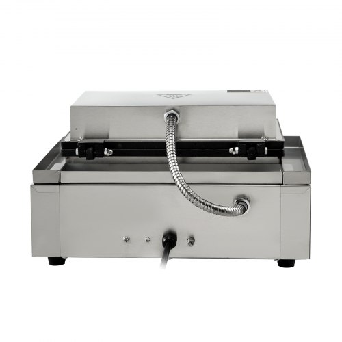 VEVOR Gofrera Eléctrica 10 Pcs Plancha para Waffle 1550W Reversible Rectangular