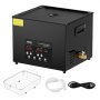VEVOR 15L Ultra Sonic Cleaner, 360W Digital Ultrasonic Cleaning Machine with Gentle Mode & Upgraded Degassing, 40kHz Industrial Ultrasound Cleaner with Heater & Timer for Retainer, Jewelry, Tools
