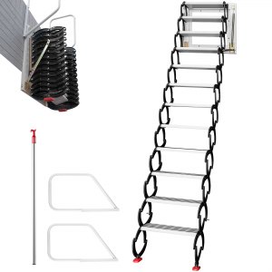 Escalera plegable de techo automática - SOLO ESCALERAS
