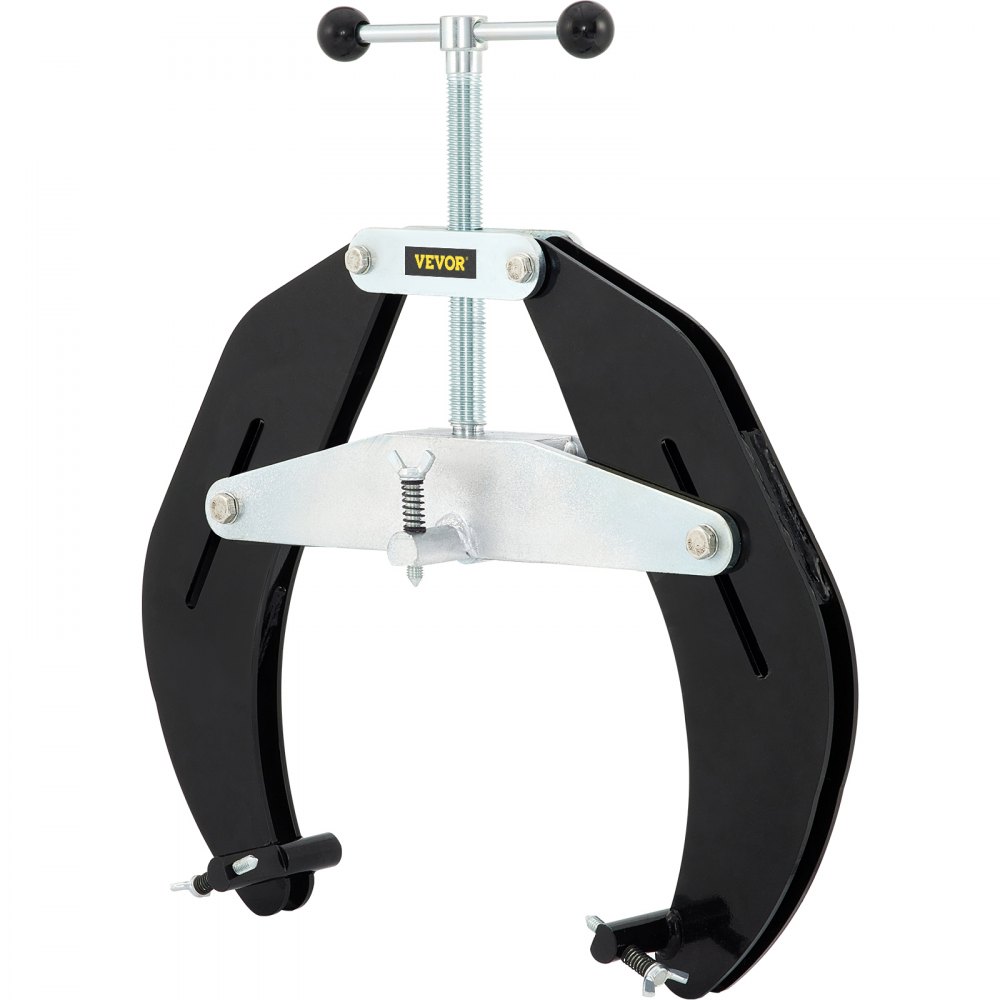 Abrazadera para tuberías VEVOR de 5 a 12 pulgadas, de alta resistencia y con tornillos de acción rápida, herramienta de alineación de tuberías de acero de diseño ligero, color negro