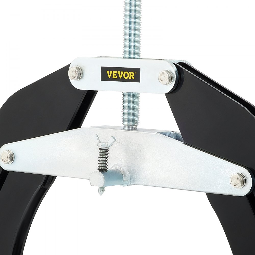 Abrazadera para tuberías VEVOR de 5 a 12 pulgadas, de alta resistencia y con tornillos de acción rápida, herramienta de alineación de tuberías de acero de diseño ligero, color negro