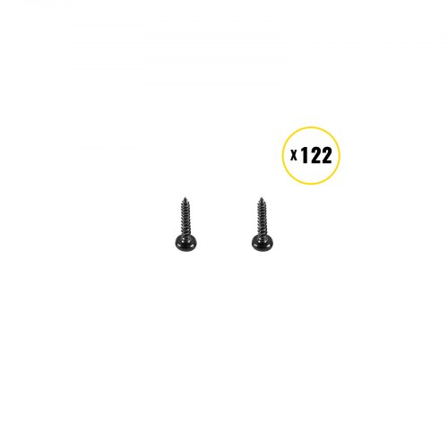 Balaustres de cubierta VEVOR, paquete de 61 husillos de cubierta de metal, balaustre de escalera de 29.5 x 1 pulgada con tornillos, barandilla de cubierta de aleación de aluminio para madera y cubierta compuesta, balaustre elegante para porche de cubierta de escalera al aire libre