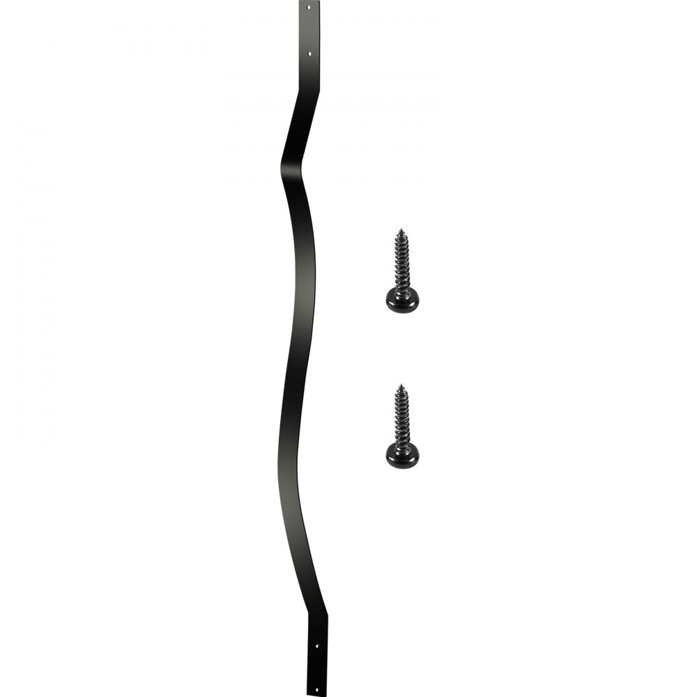 VEVOR - Barandillas de terraza (paquete de 51), balaustres metálicos de 82,7 x 2,5 cm con tornillos, de aleación de aluminio, para terrazas de madera y composite, elegantes balaustres para escaleras, terrazas y porches exteriores.