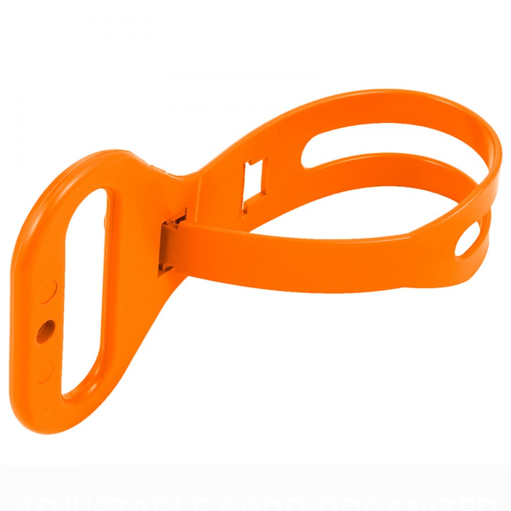 Organizador de cable ajustable de color naranja brillante para cable de extensión de RV VEVOR.