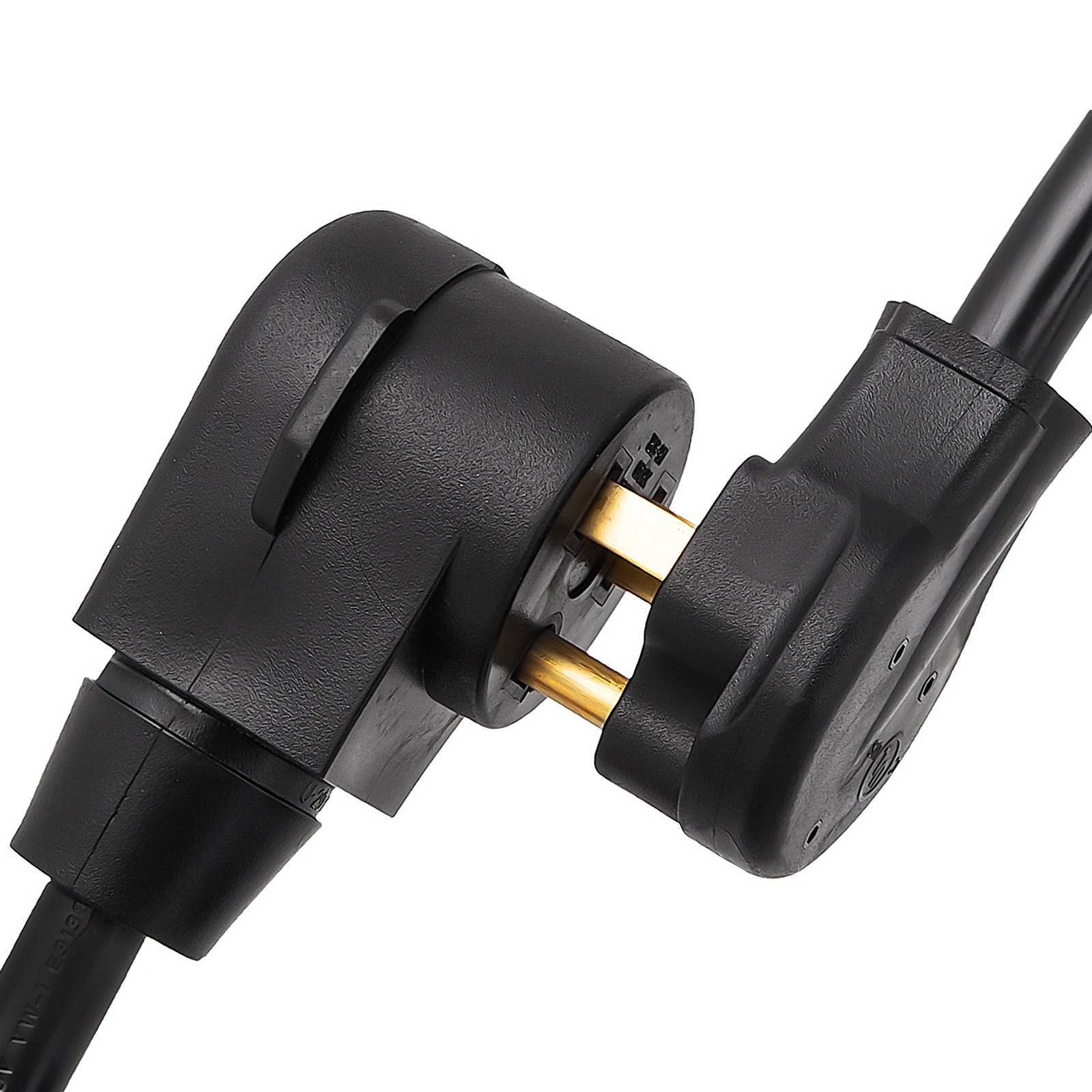 Cable de extensión para soldador VEVOR de 40 A, 15 m, 250 V, con enchufe NEMA 6-50, calibre 8, 3 clavijas para MIG, Lincoln, Plasma, Miller y TIG. Probado según las normas UL.