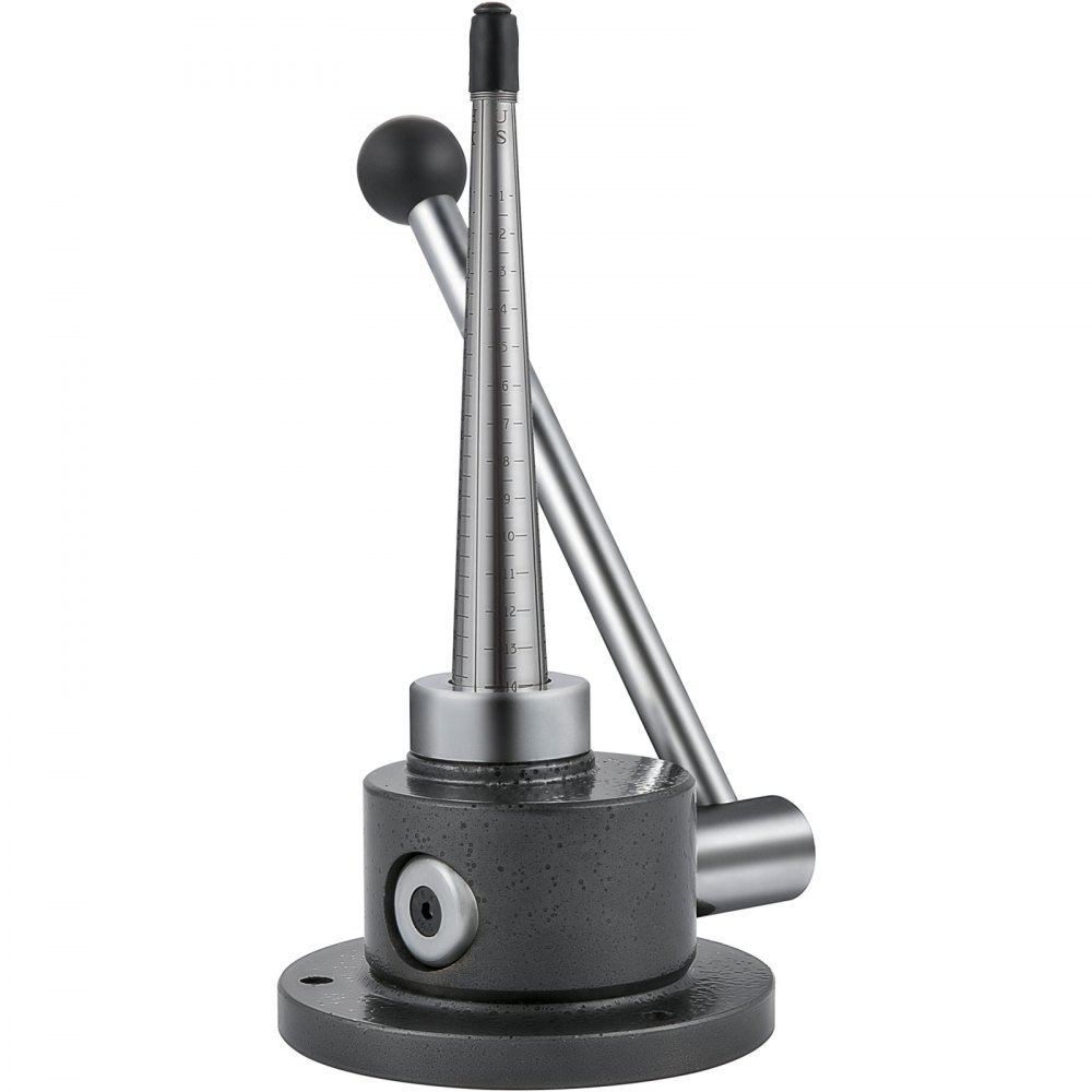 Reductor tensor de anillos VEVOR con palanca ergonómica y escala de medición.