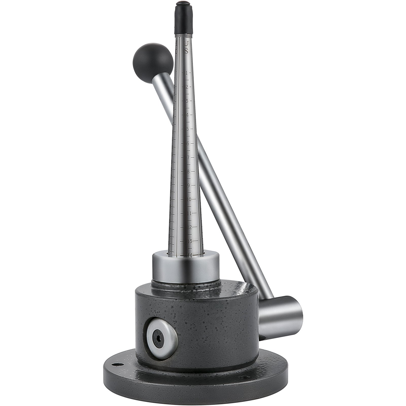 Reductor tensor de anillos VEVOR con palanca ergonómica y escala de medición.