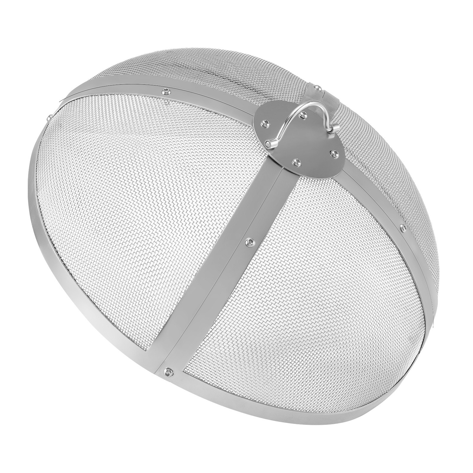 VEVOR Pantalla redonda para hogueras de 20.0 in, cubierta de metal de acero reforzado resistente, tapa para hogueras al aire libre, cubiertas superiores de fácil apertura redondas con mango de anillo para patio al aire libre, hogueras, patio trasero
