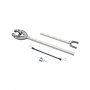 Protector de espejo de popa ajustable de 32 a 44 pulgadas Protector de espejo de popa para barco con cabezal resistente