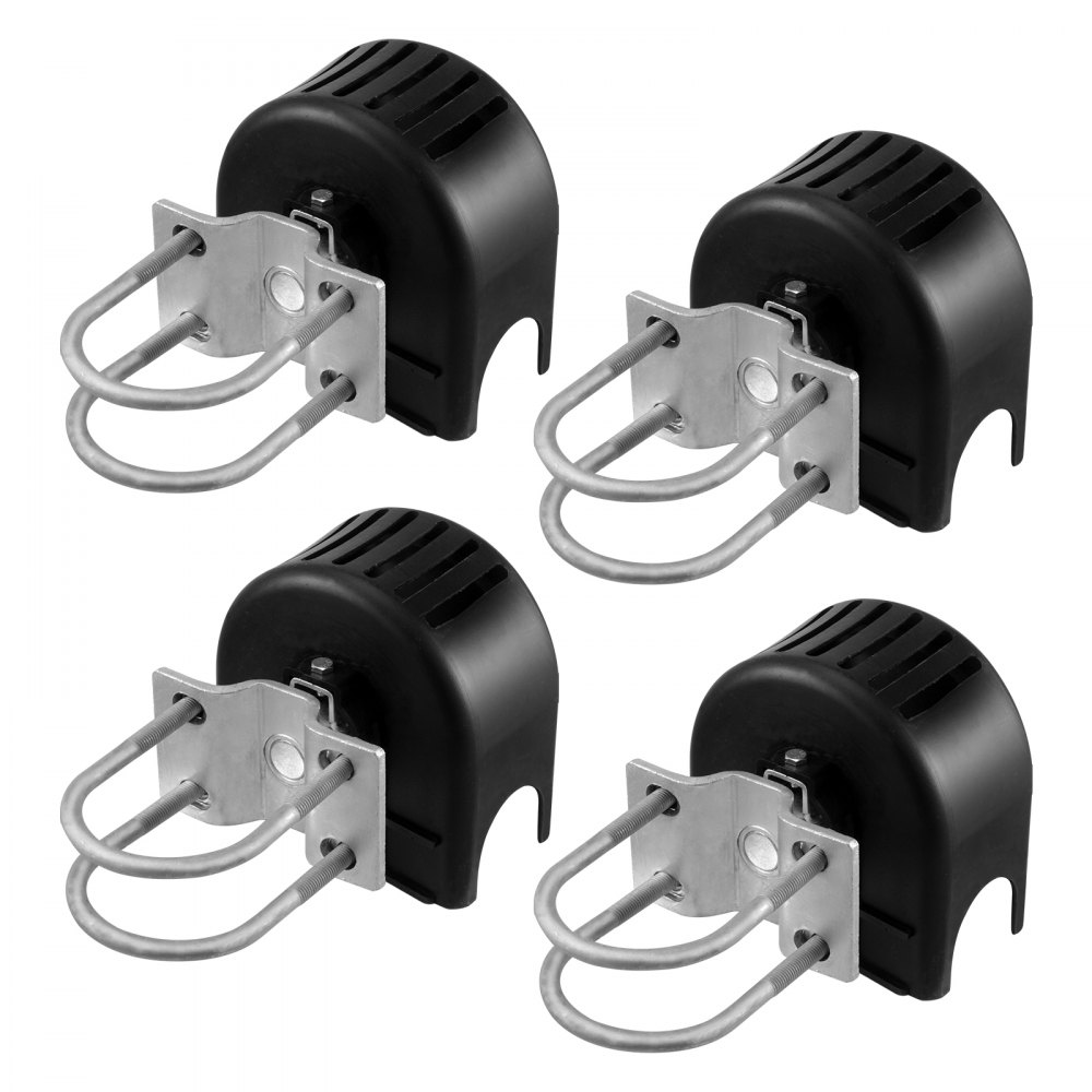 Kit de puerta corrediza con ranura en forma de U, 4 ruedas y cubierta para puerta voladiza