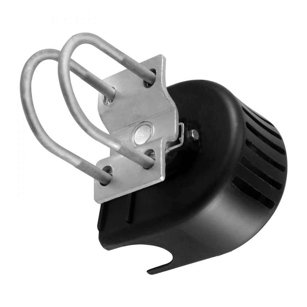 Kit de puerta corrediza VEVOR, kit de herrajes para puerta enrollable con ranura para rueda en forma de U para puertas corredizas voladizas y puertas enrollables, rodillos para puerta corrediza de 4 ruedas con cubierta, rodillo deslizante resistente, color negro