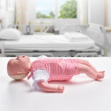 Modelo de infarto de VEVOR para bebés, maniquí de entrenamiento para obstrucción de las vías respiratorias, enseñanza de RCP